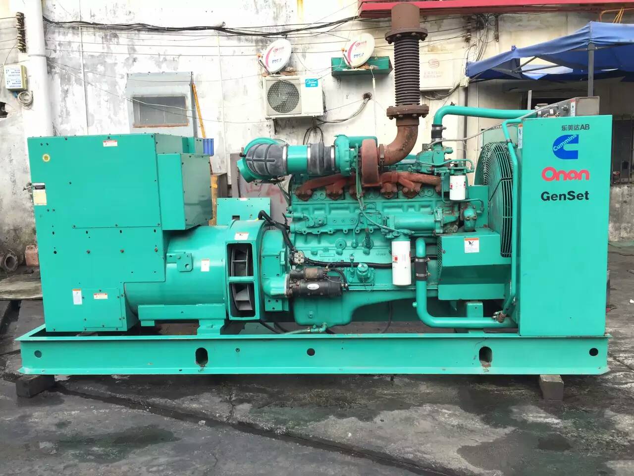 鹤壁租赁发电机-柴油发电机不正常冒烟的原因